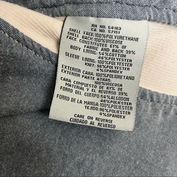 Levi’s White Faux Leather Jacket - Picture 3 of 8